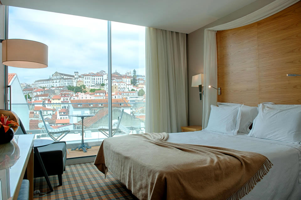 A Boutique Hotel Bedroom in Coimbra