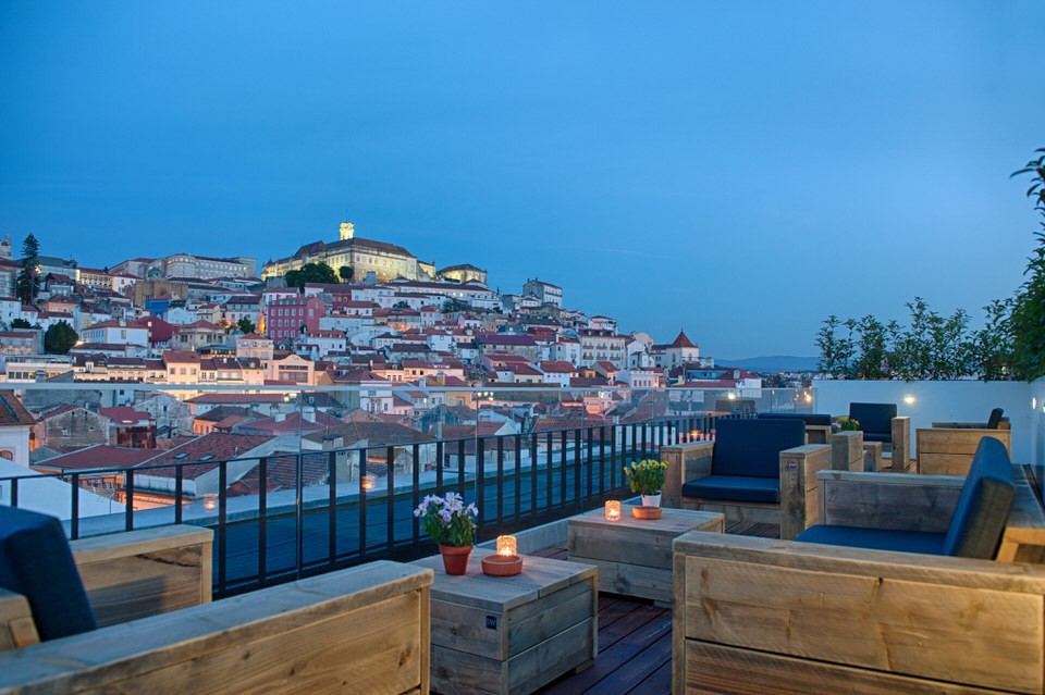 Hotel con vistas a Coimbra